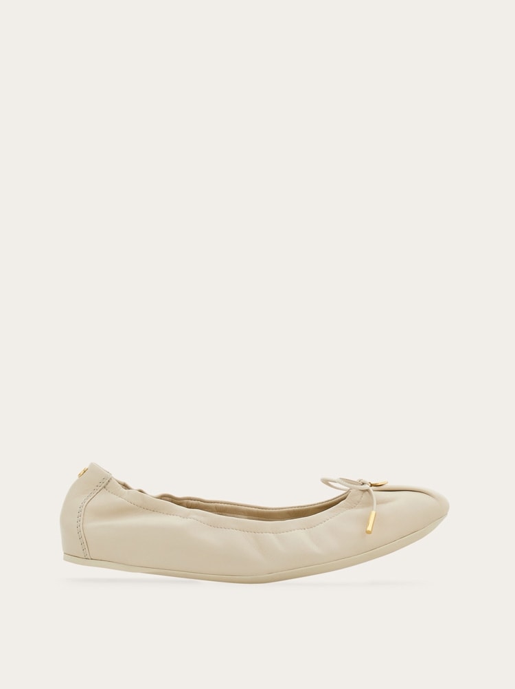 Elasticated ballet flat - Image 2